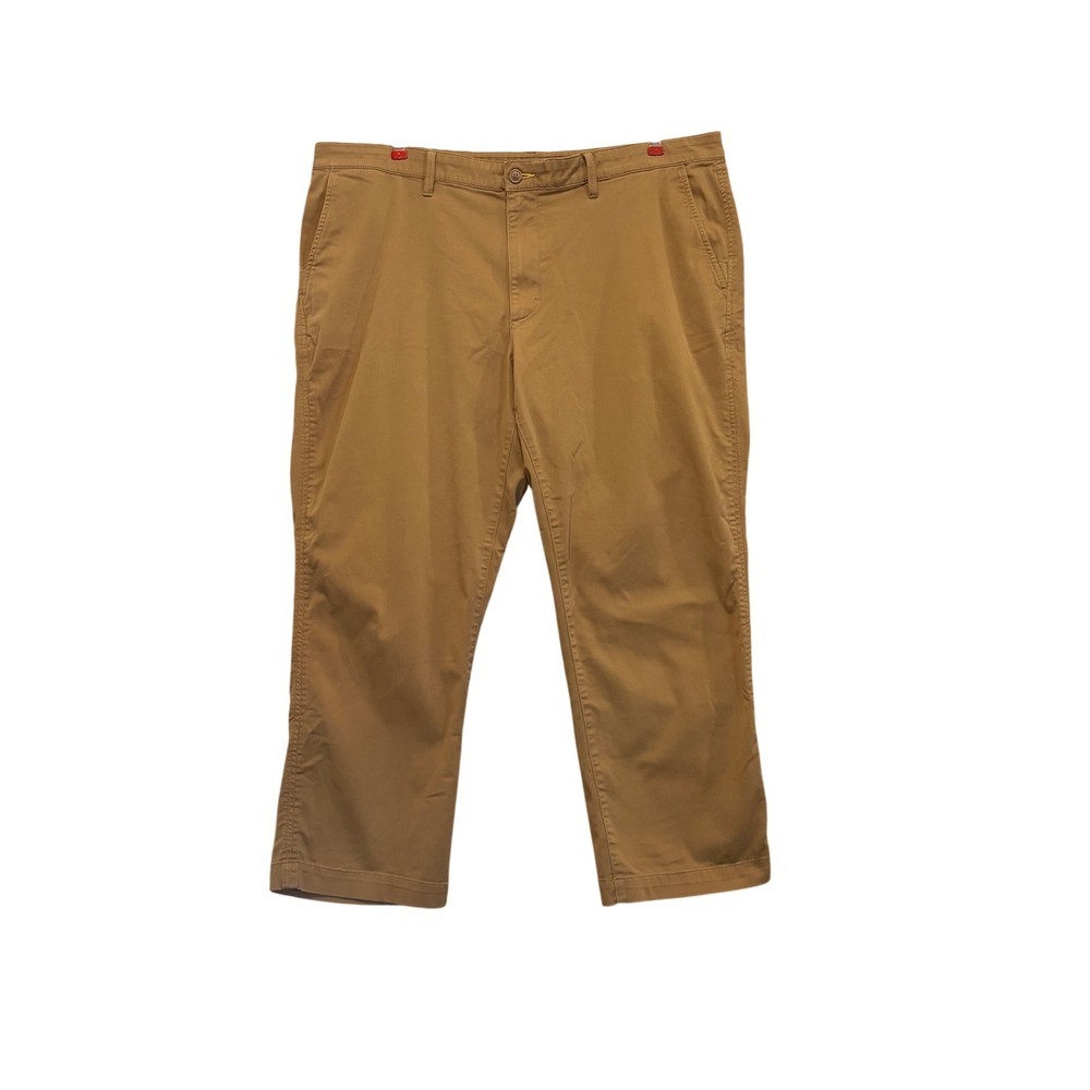 LL Bean Chino Pants Men's 42x29 Khaki Classic Fit Stretch Gorpcore Utility